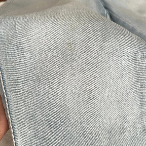 MADEWELL Tapered Yoked Edition Jeans in Fitzgerald Light Wash, Size 26 - Picture 14 of 16